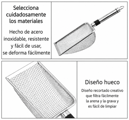 Pala de Alta Precisión de Filtrado Higiénico Galanai