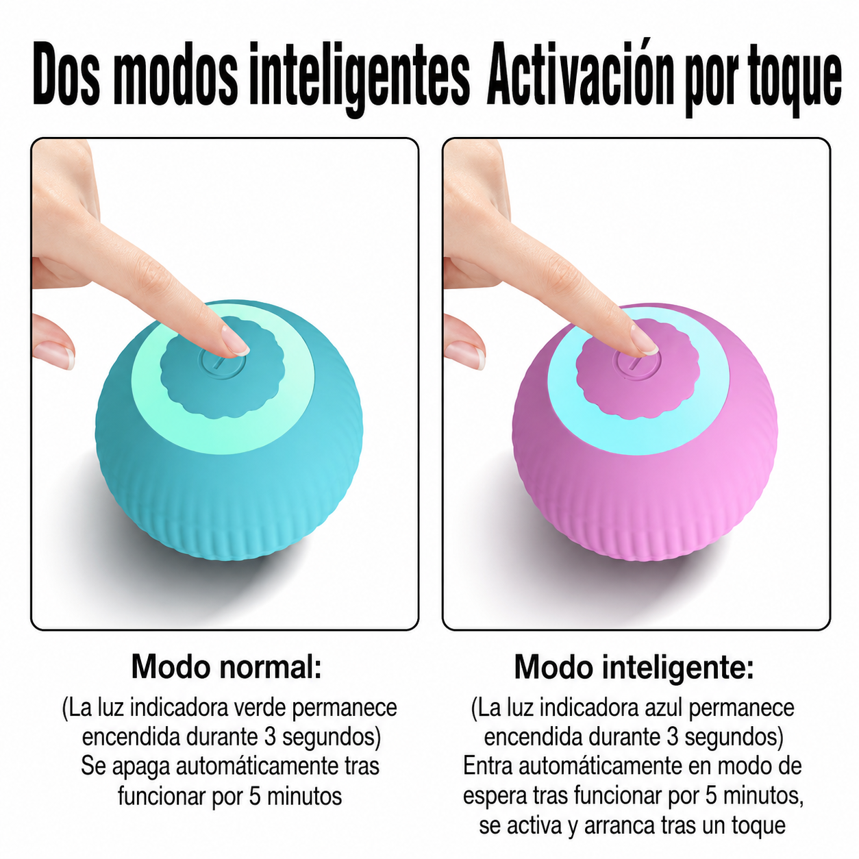 Pelota Inteligente con Movimiento Automático