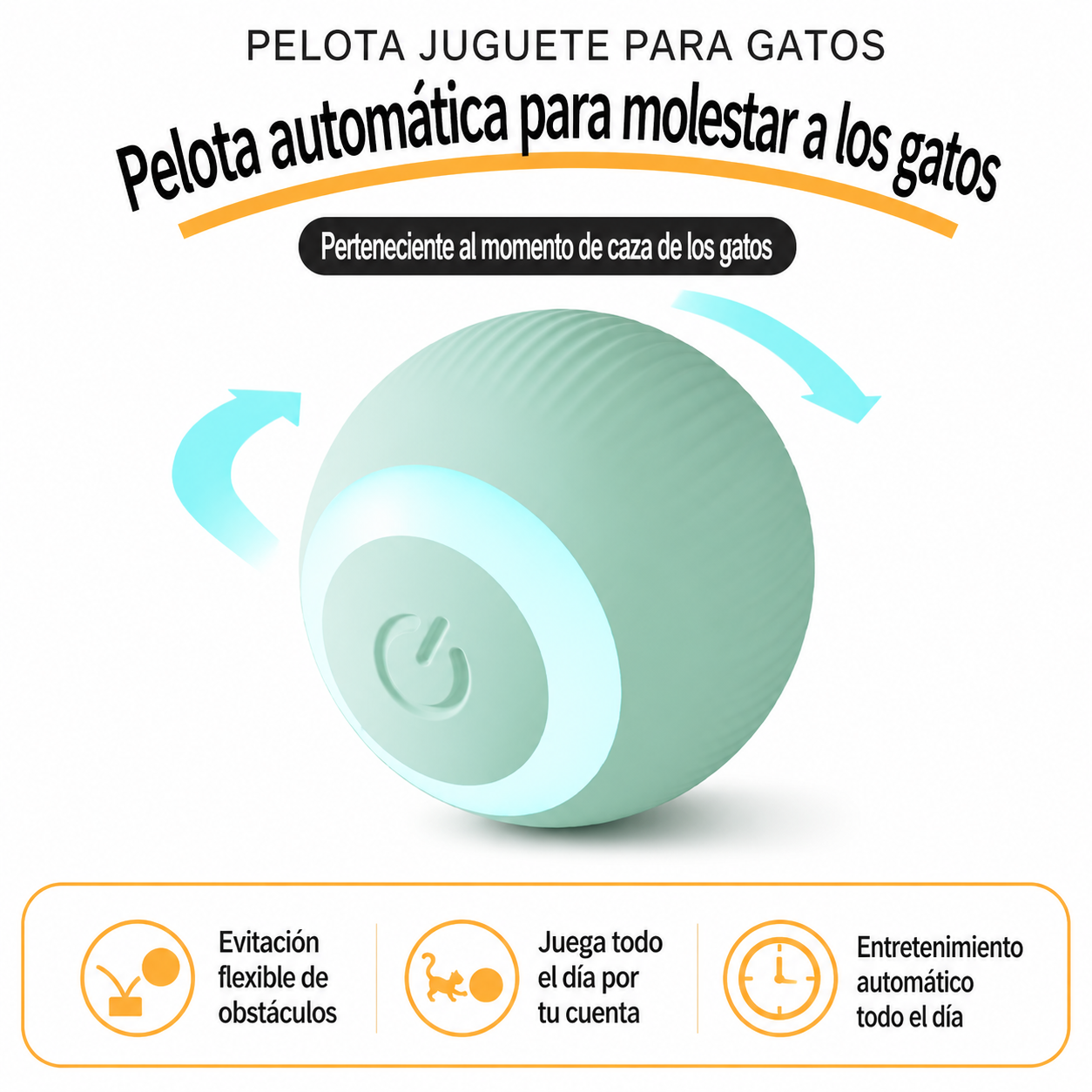Pelota Inteligente con Movimiento Automático