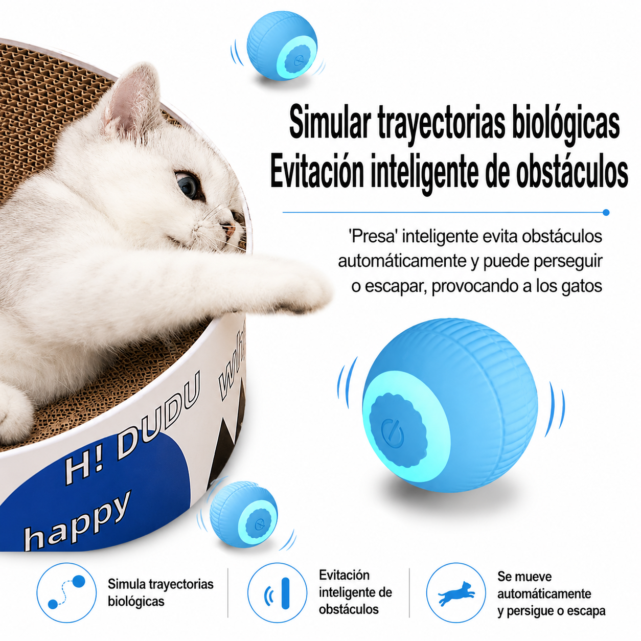 Pelota Inteligente con Movimiento Automático