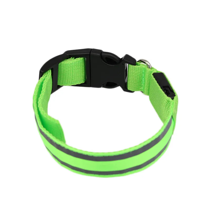 Dog Light Night Safety Dog Luminous Collar Bright Led Dog Collar Light Collar Glowing CXQ01